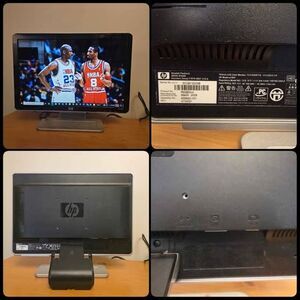 HP w1907 19" 1440 x 900 LCD Monitor - VGA/DVI-D with Speakers (Black)